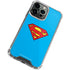 DC Comics Superman Official Logo iPhone 14 Pro Clear Case